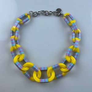 Pono by Joan Goodman Chain Statement Choker Necklace S83-9